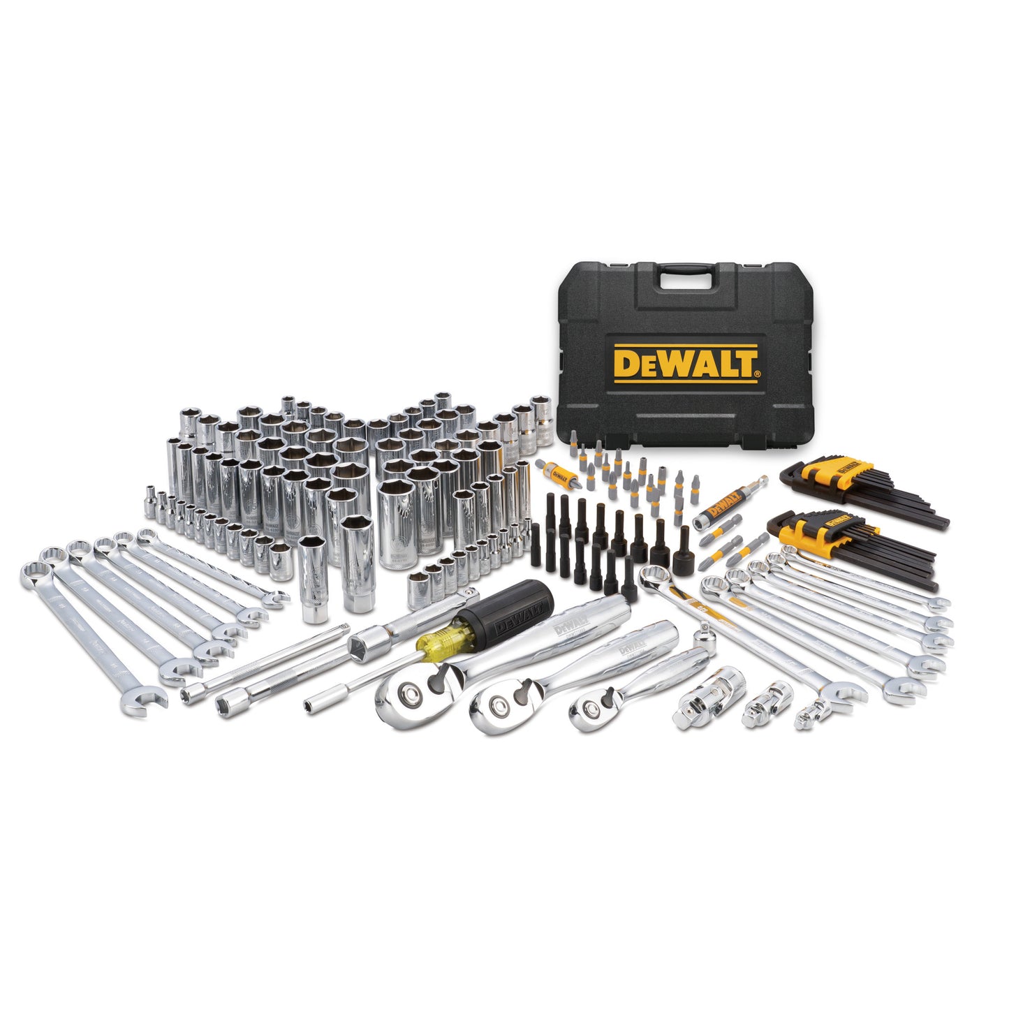 DEWALT 168PC MECHANICS TOOLS SET